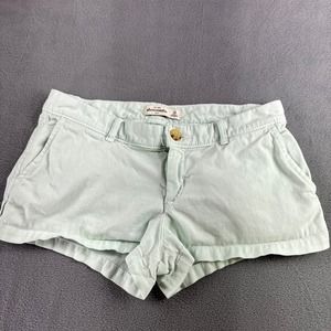 Abercrombie  & Fitch short‎ shorts size 16 girls mint green